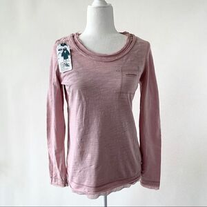 Mur Mur Monoreno Boutique Pink Long Sleeve Tee